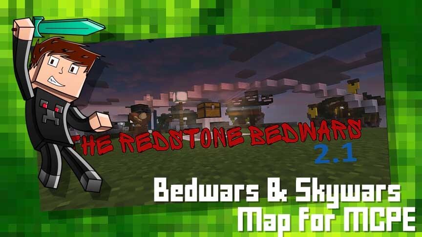 Run android online APK Bedwars  Skywars Map for MCPE from MyAndroid or emulate Bedwars  Skywars Map for MCPE using MyAndroid