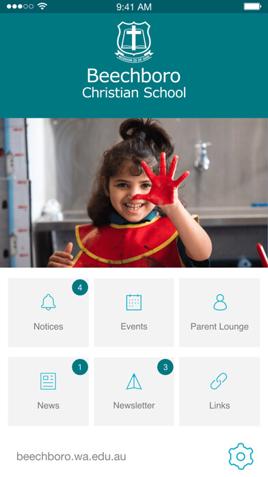 Emulate iPhone app Beechboro Christian School using MyAndroid