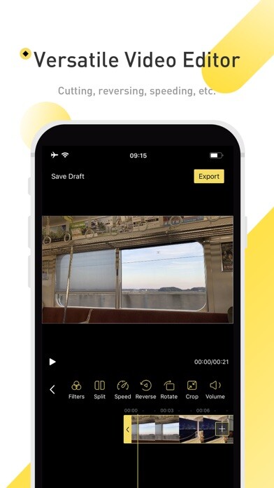 Emulate iPhone app BeeCut-Video Editor using MyAndroid