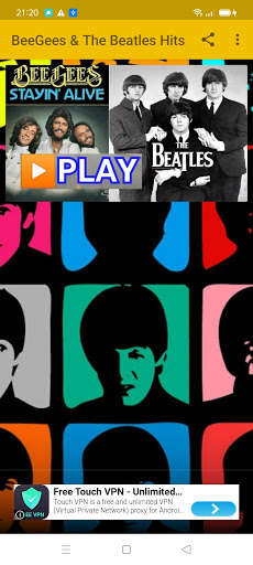 Run android online APK BeeGees & The Beatles Hits offline with lyrics from MyAndroid or emulate BeeGees & The Beatles Hits offline with lyrics using MyAndroid