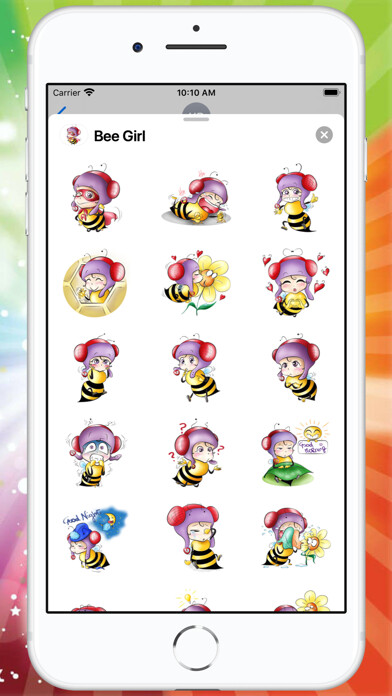 Emulate iPhone app Bee Girl using MyAndroid Emulate iPhone app Bee Girl using MyAndroid