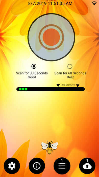 Emulate iPhone app Bee Health Guru KS using MyAndroid