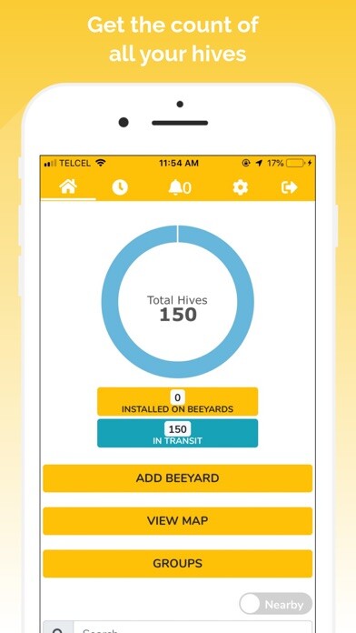 Emulate iPhone app Beekeeper App using MyAndroid