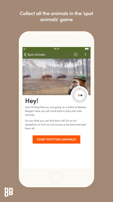 Emulate iPhone app Beekse Bergen using MyAndroid