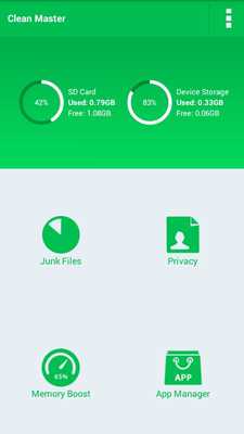 Emulate Android APK Beemobi Phone Cleaner MY Dup