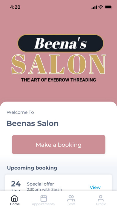 Run android online APK Beenas Salon from MyAndroid or emulate Beenas Salon using MyAndroid