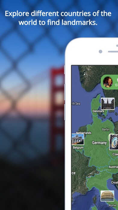 Emulate iPhone app Been There - Collect Landmarks using MyAndroid