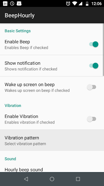 Run android online APK Beep Hourly - Your hourly chime app from MyAndroid or emulate Beep Hourly - Your hourly chime app using MyAndroid