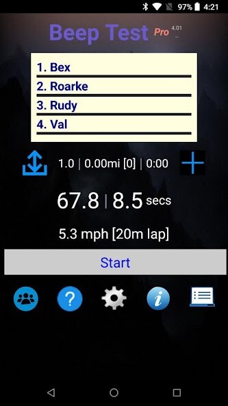 Run android online APK Beep Test Pro from MyAndroid or emulate Beep Test Pro using MyAndroid Run android online APK Beep Test Pro from MyAndroid or emulate Beep Test Pro using MyAndroid