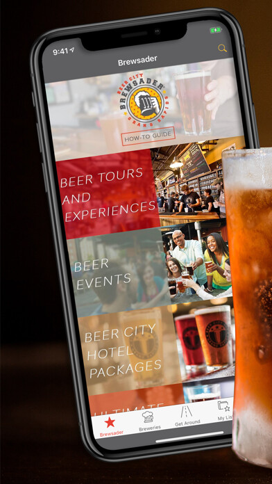 Emulate iPhone app Beer City Brewsader using MyAndroid Emulate iPhone app Beer City Brewsader using MyAndroid