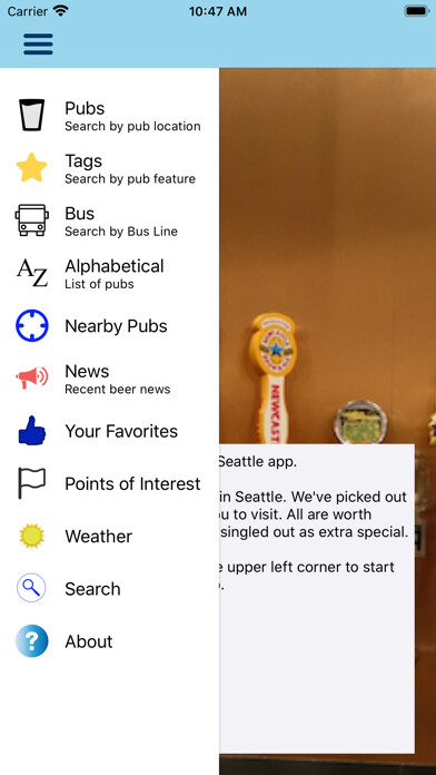 Emulate iPhone app Beer Guide Seattle using MyAndroid Emulate iPhone app Beer Guide Seattle using MyAndroid