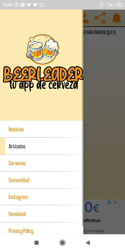 Run android online APK BeerLeader from MyAndroid or emulate BeerLeader using MyAndroid