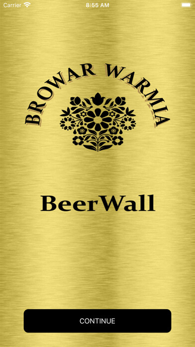 Emulate iPhone app BeerWall – Browar Warmia using MyAndroid