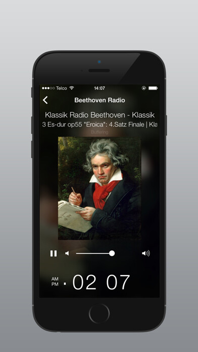 Emulate iPhone app Beethoven Internet Radio using MyAndroid Emulate iPhone app Beethoven Internet Radio using MyAndroid