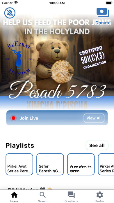 Emulate iPhone app BeEzrat HaShem Torah Judaism using MyAndroid Emulate iPhone app BeEzrat HaShem Torah Judaism using MyAndroid