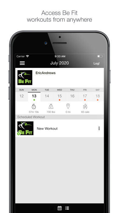 Emulate iPhone app Be Fit Personal Trainers using MyAndroid Emulate iPhone app Be Fit Personal Trainers using MyAndroid