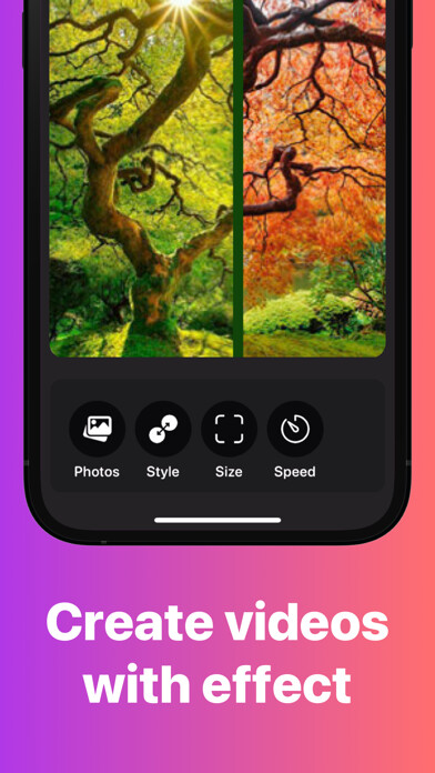 Emulate iPhone app Before & After: Compare Photos using MyAndroid