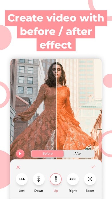Emulate iPhone app Before and after compare photo using MyAndroid