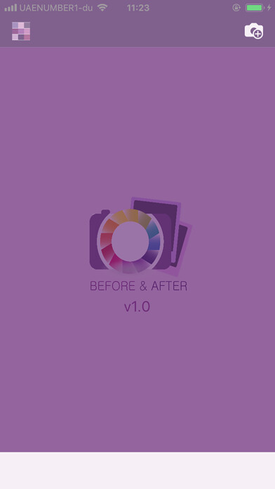 Emulate iPhone app Before And After Photo using MyAndroid