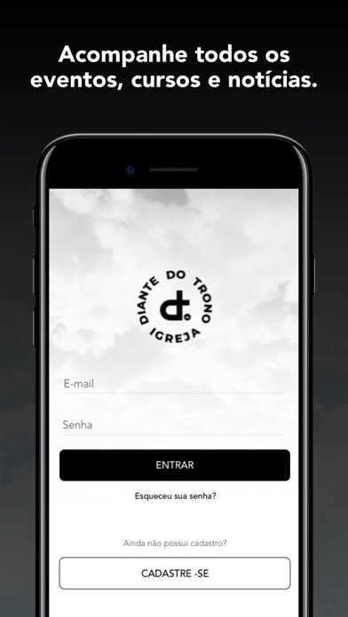 Emulate iPhone app Before The Throne Church using MyAndroid