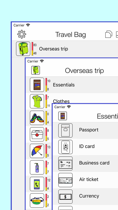 Emulate iPhone app Before Travel Checklist using MyAndroid Emulate iPhone app Before Travel Checklist using MyAndroid