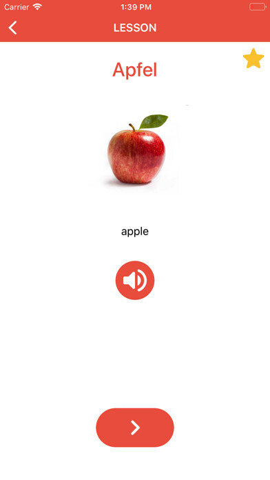 Emulate iPhone app Beginner German - Smart Choice using MyAndroid