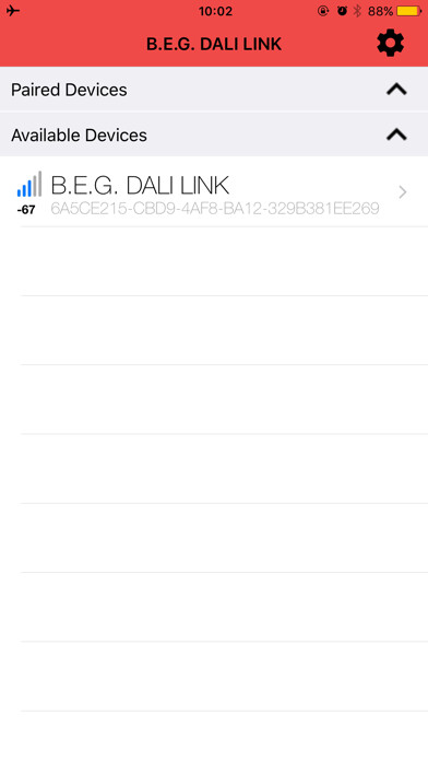 Emulate iPhone app B.E.G. LUXOMATnet DALI-LINK using MyAndroid Emulate iPhone app B.E.G. LUXOMATnet DALI-LINK using MyAndroid
