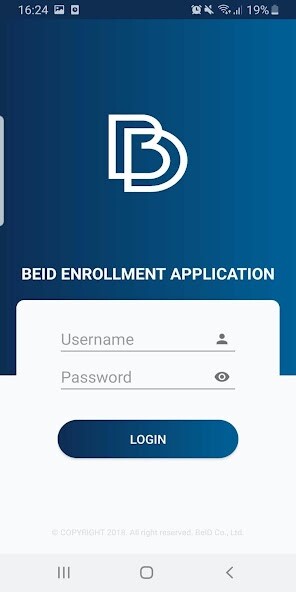 Run android online APK BeID eKYC enrollment from MyAndroid or emulate BeID eKYC enrollment using MyAndroid
