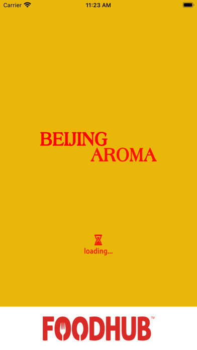 Emulate iPhone app Beijing AromaChineseRestaurant using MyAndroid