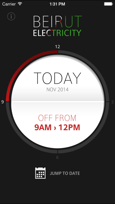 Emulate iPhone app Beirut Electricity using MyAndroid Emulate iPhone app Beirut Electricity using MyAndroid