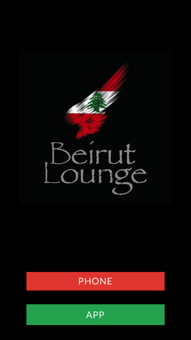 Emulate iPhone app Beirut Lounge Newcastle using MyAndroid