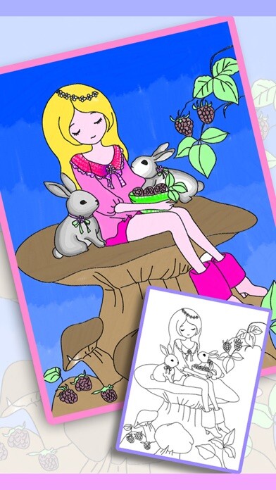 Emulate iPhone app Bejoy Coloring Princess Fairy using MyAndroid Emulate iPhone app Bejoy Coloring Princess Fairy using MyAndroid