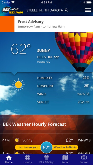 Emulate iPhone app BEK Weather using MyAndroid Emulate iPhone app BEK Weather using MyAndroid