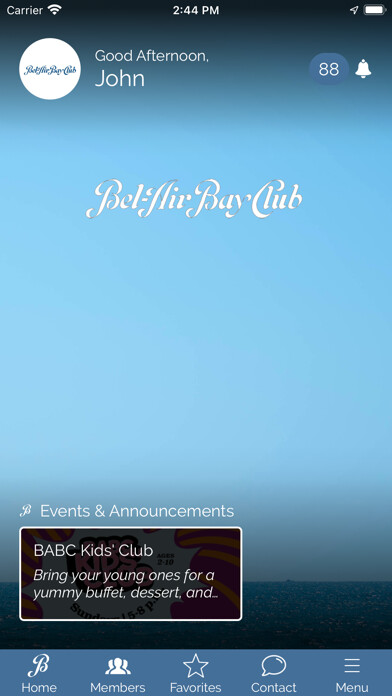 Emulate iPhone app Bel-Air Bay Club using MyAndroid Emulate iPhone app Bel-Air Bay Club using MyAndroid