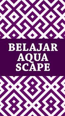 Emulate Android APK Belajar Aquascape