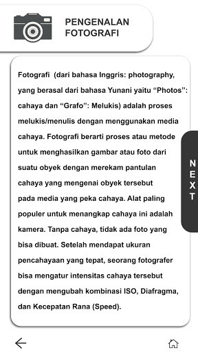 Emulate Android APK Belajar Fotografi