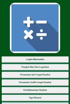 Emulate Android APK Belajar Matematika Lengkap Emulate Android APK Belajar Matematika Lengkap