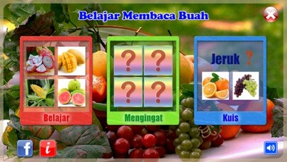 Emulate iPhone app Belajar Membaca Buah using MyAndroid