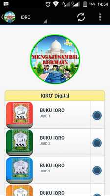 Emulate Android APK BELAJAR MENGAJI SAMBIL BERMAIN