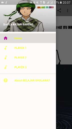 Run android online APK BELAJAR SHOLAWAT from MyAndroid or emulate BELAJAR SHOLAWAT using MyAndroid