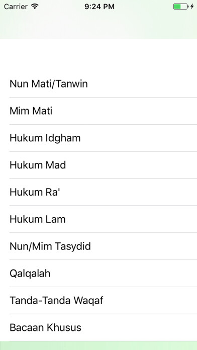 Emulate iPhone app Belajar Tajwid Lengkap & Audio using MyAndroid Emulate iPhone app Belajar Tajwid Lengkap & Audio using MyAndroid