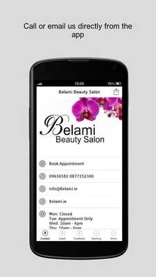 Emulate Android APK Belami Beauty Salon Emulate Android APK Belami Beauty Salon