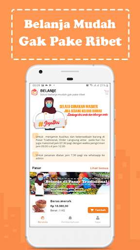 Run android online APK Belanje - Solusi belanja mudah gak pake ribet from MyAndroid or emulate Belanje - Solusi belanja mudah gak pake ribet using MyAndroid