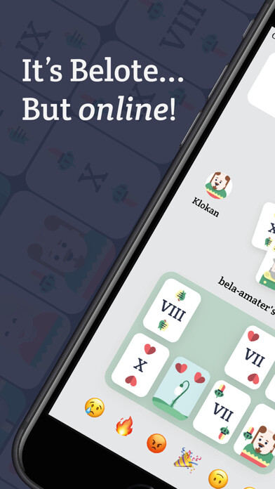 Emulate iPhone app Bela Online - Belote & Friends using MyAndroid Emulate iPhone app Bela Online - Belote & Friends using MyAndroid