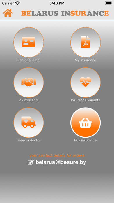 Emulate iPhone app Belarus Insurance using MyAndroid Emulate iPhone app Belarus Insurance using MyAndroid