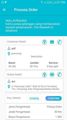 Emulate Android APK BeLaundry Courier Emulate Android APK BeLaundry Courier