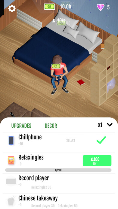 Emulate iPhone app Be Lazy idle using MyAndroid