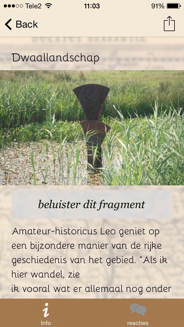 Emulate iPhone app Beleef de Kempen using MyAndroid