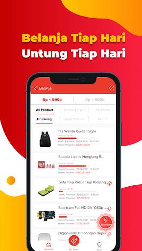 Run android online APK BeliAja - Belanja terus, Untung terus from MyAndroid or emulate BeliAja - Belanja terus, Untung terus using MyAndroid