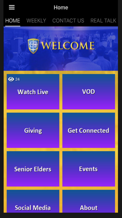 Emulate iPhone app Believers Temple using MyAndroid